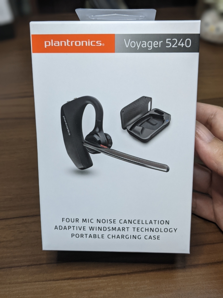 最高級モデル Bluetooth イヤホンマイク Plantronics Voyager 5240 